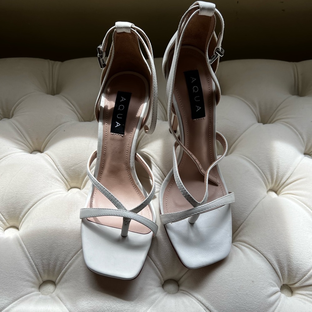 Aqua heels brand new
